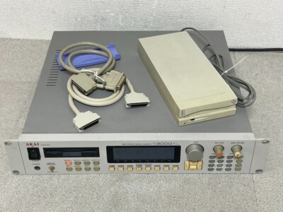 AKAI professional S3000XL Digital Sampler 32-Voice 16-bit Rack Mount Tested Used