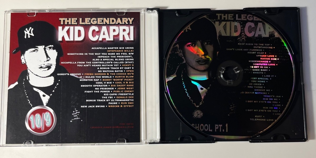 DJ KID CAPRI OLD SCHOOL PT.1 70S & 80S CLASSIC NYC PROMO MIXTAPE