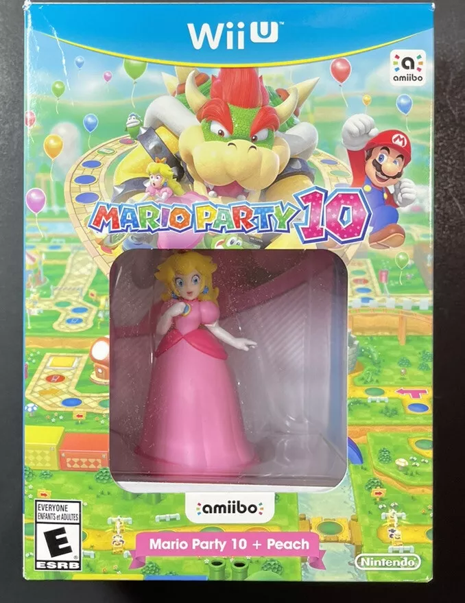 Mario Party + Peach Amiibo Box Set ] (WII U) 45496904357 | eBay