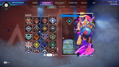 apex legends account pc 1xMaster, 3 Heirlooms