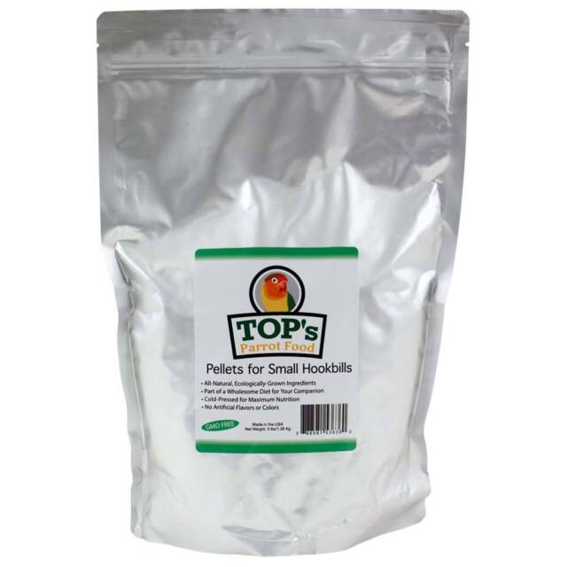 TOP's Organic Parrot Food Small Pellets 3lb