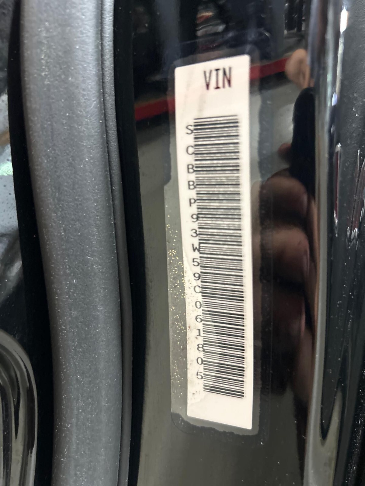 2009 Bentley Continental Flying Spur Driver Left Door Mirror Black L041 Signal
