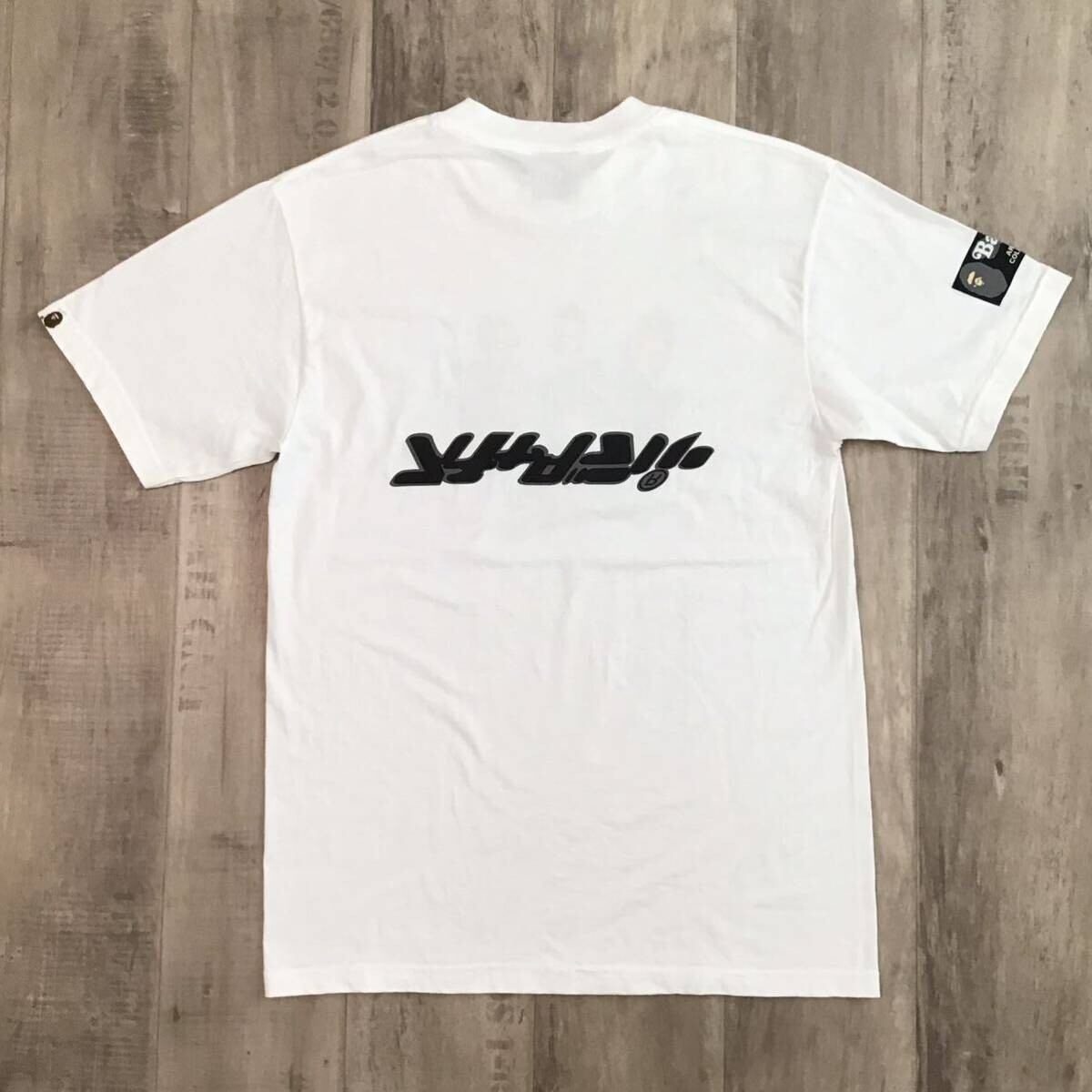 Vintage BAPE Oneita body Schadaraparr T-shirt NIGO White A