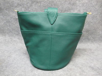 Elizabeth Arden Sunflowers Tote Sac Purse Shoulder Beach Bag Green Faux Leather