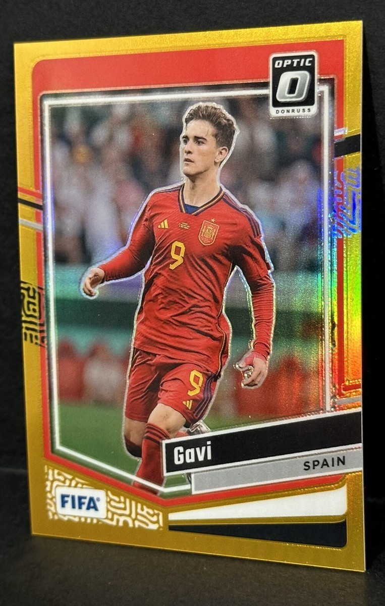 2023-24 Panini Donruss Soccer FIFA Spain Gavi Optic Gold /10 | eBay