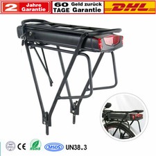 Gep&auml;cktr&auml;ger E-bike Akku 48V 36V 15Ah 17,5Ah Samsung/LG Zellen f&uuml;r 0-1500W Motor