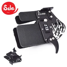 Leather Finger Guard with Aluminum Plate Adjustable Finger Guard Protective Gear