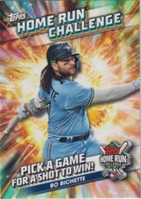 2024 Topps Series 1 - Home Run Challenge Code Card #HRC-28 Bo Bichette