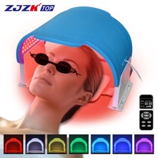 7 Colors LED Light Therapy Face Mask for Dark Circles  Uneven Skin Tone At-Home