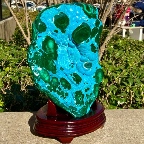 11.55LB Natural silica Chrysocolla malachite quartz crystal rare mineral - 第 10/13 張圖片