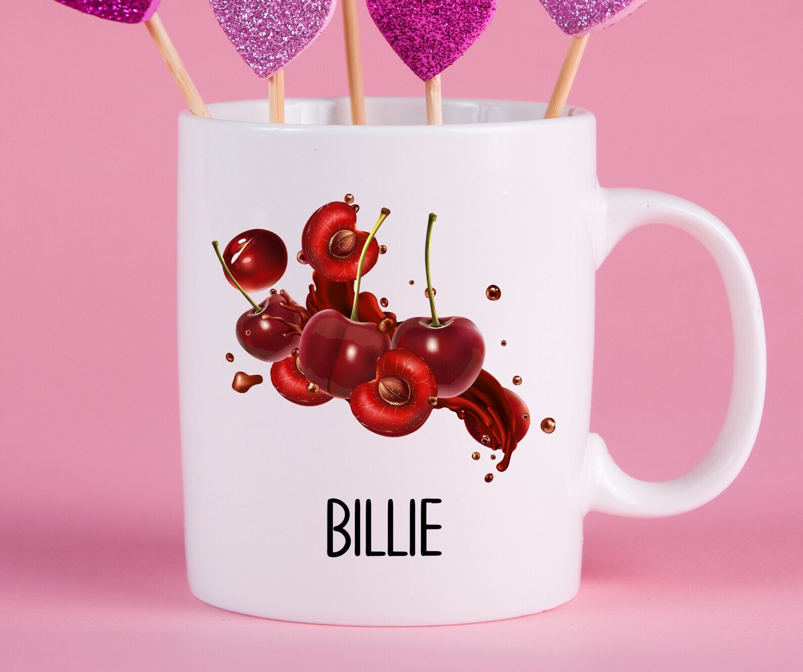 Personalized Cherry Mug Cherry Gift Ideas Cherry Cup Gifts For Cherry Lovers