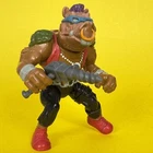 Vintage Teenage Mutant Ninja Turtles 1988 Bebop Shell Drill Gun NM TMNT No COO
