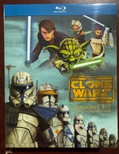 Star Wars The Clone Wars - The Complete Series, Season 1-7 (Blu-Ray, 12-Disc)