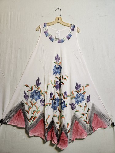 Mujeres Ropa de sol Verano Playa Vestido de sol Blanco Talla Gratuita - Imagen 2 de 5