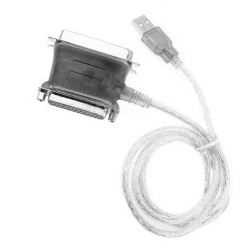7ft long USB~Centronics 36pin Male/DB25 Female Parallel Printer Adapter Cable 6' - Image 2 of 3