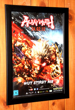 Asura's Wrath Xbox 360 PS3 Capcom Small Foglio Pubblicitario Incorniciato Poster/Ad Framed