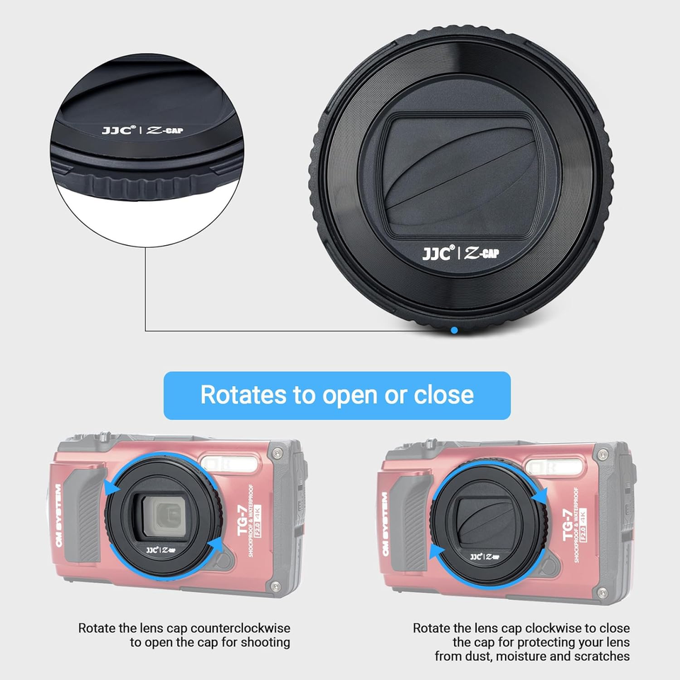 Lens Protector Cover for Olympus TG6 TG5 TG4 TG3 TG2 and TG1