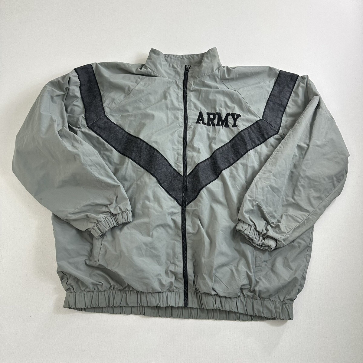 【新品未使用】US ARMY IPFU JACKET Deadstock US Army PT Physical Fitness IPFU Gray Black Digital Uniform