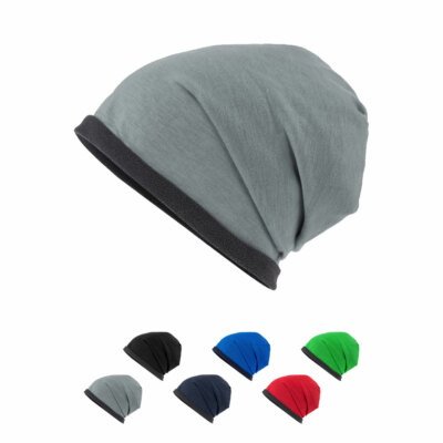 Myrtle Beach Mütze Beanie Kontrast Fleecemütze FLEECE BEANIE Neu MB7131