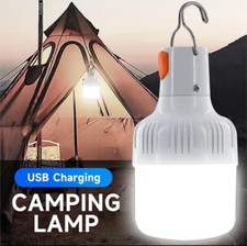 New 3 Outdoor USB Rechargeable LED Lamp Bulbs High Bright Emergency Light 3 Pcs