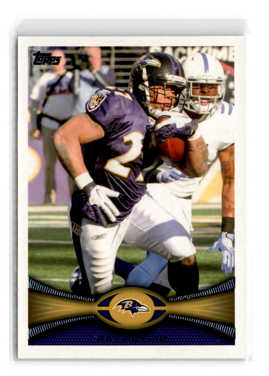 2012-Topps -#180a-Ray Rice -Baltimore Ravens