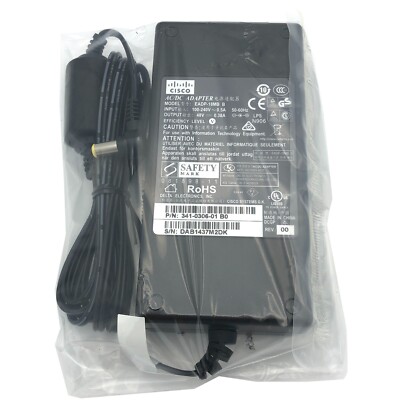 NEW Genuine Cisco AC Adapter Charger for Linksys One PHM1200 PHB1100 IP Phone