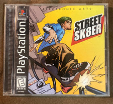 Street Sk8er (Sony PlayStation 1, 1999) PS1 Black Label Game Complete Manual CIB