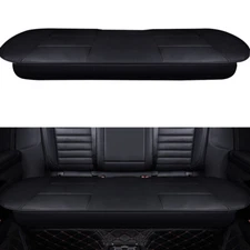 3D PU Leather Universal Rear Back Car Seat Cover Protector Mat Pad Chair Cushion