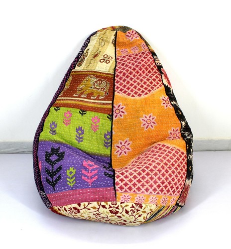 Hecho a mano algodón floral Kantha hallazgos únicos decorativos bordados bols... - Imagen 3 de 5