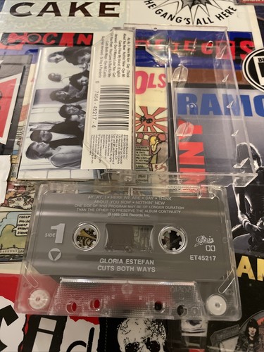 Gloria Estefan Cassette Cuts Both Ways 1989 Here We Are Dont Wanna Lose You - Picture 3 of 4