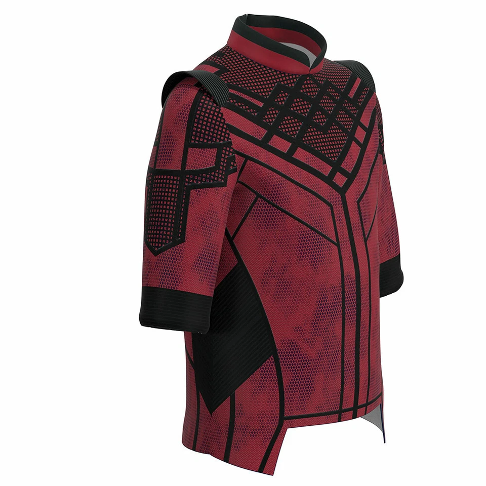 Shang-Chi и легенда о десяти кольцах рубашка верхний унисекс Kid Shang-Chi костюм - Изображение 4 из 4