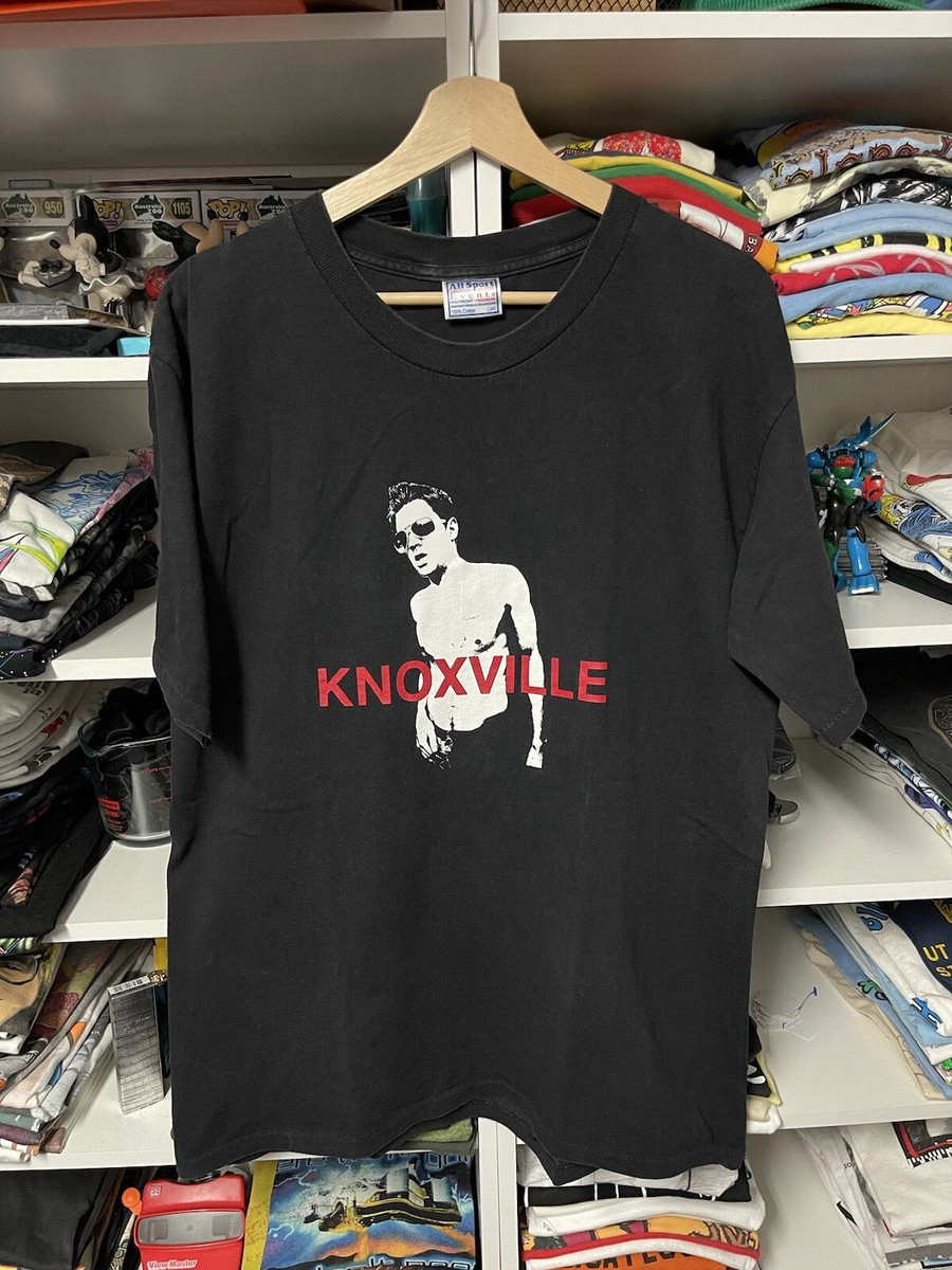 Vintage JOHNNY KNOXVILLE T-Shirt 90s MTV JACKASS All-Sport Vintage JOHNNY KNOXVILLE T-Shirt 90s MTV JACKASS All-Sport
