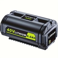 For Ryobi 40V Battery 6.0Ah Lithium New OP4050 OP40602 OP40261 OP4060 OP4030 40V