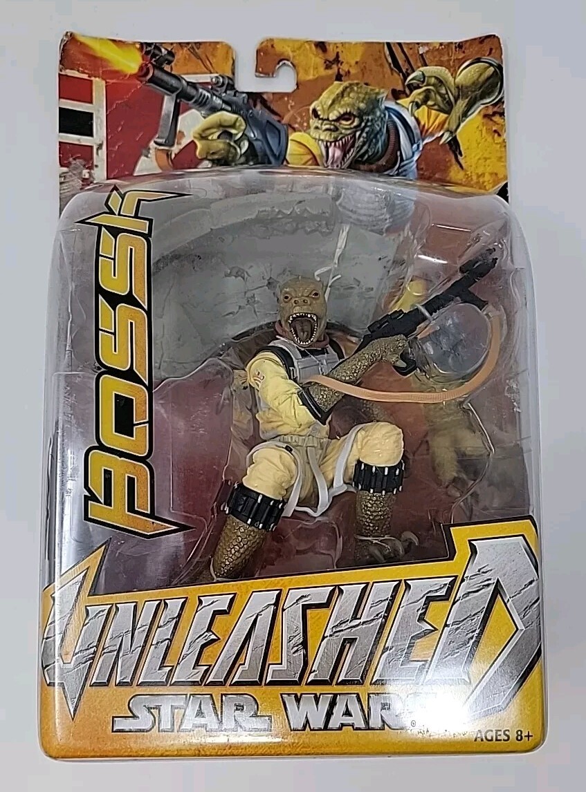 Star Wars Unleashed Bossk Model Sculpture Action Figure 2004 Hasbro Lucasfilm