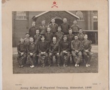 PTIs Royal Tank Regiment, Hampshire Regt, Wiltshire Regt, etc - APTC photo 1946