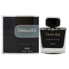Entebaa Pour Homme by Rasasi 3.3 3.38 oz EDP Cologne for Men New In Box