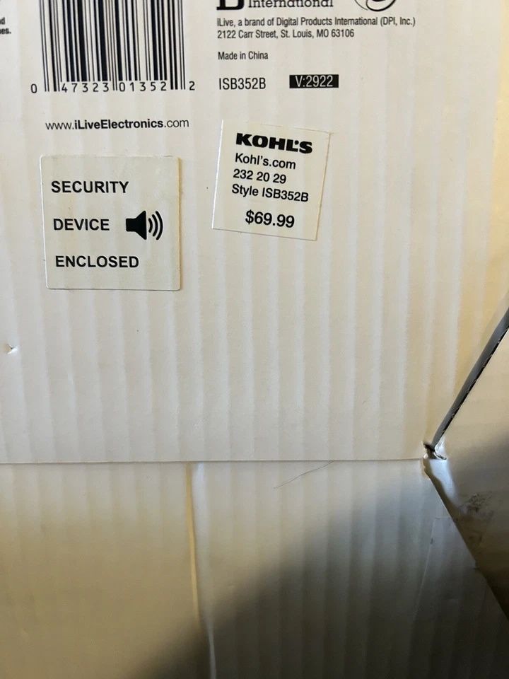 wireless speaker System iLive with microphone - Image 4 of 4