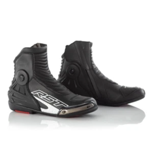 RST Tractech Evo Iii 3 Motorcycle Motorbike Short Boots - Ce Approved - Black