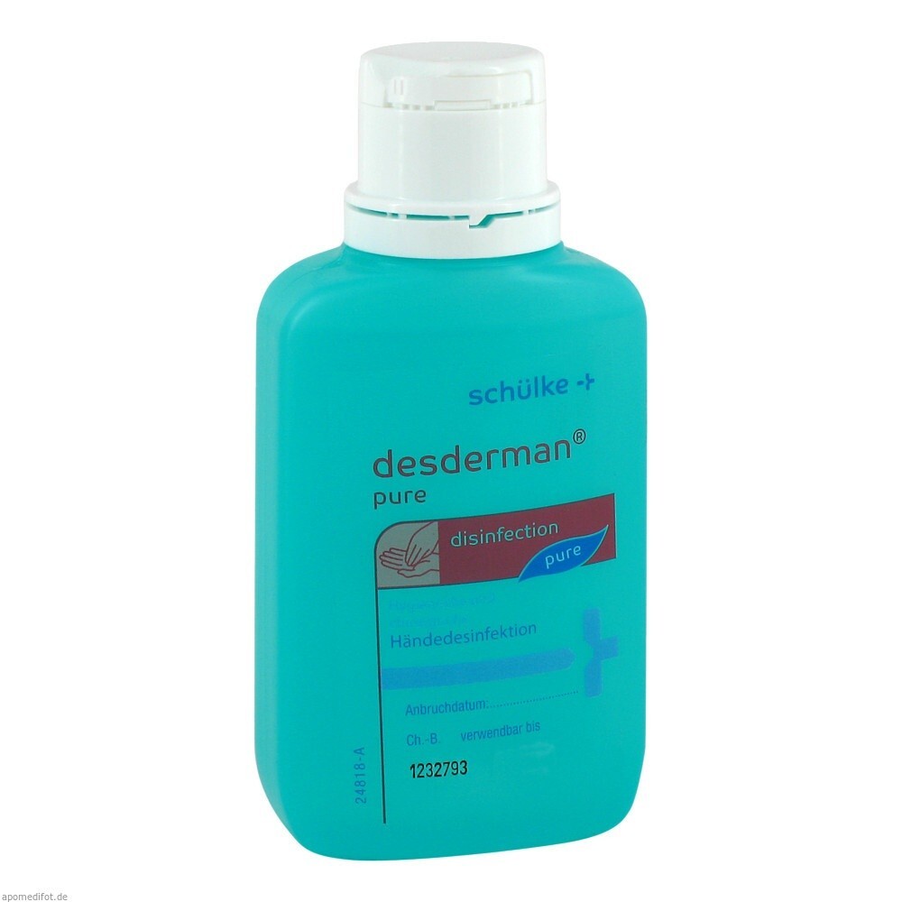 DESDERMAN pure Händedesinfektion 100 ml PZN 09297958 Verfall 02/2025