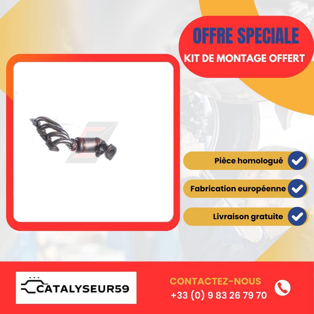Catalyseur N43 pour BMW 118i 143 cv reduction emissions et bruits