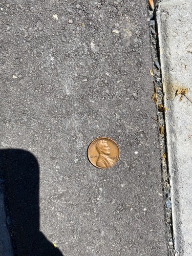 1968 Penny Lincoln NO MINT mark, top edge/smudge error, "L"iberty squished error - Picture 8 of 13