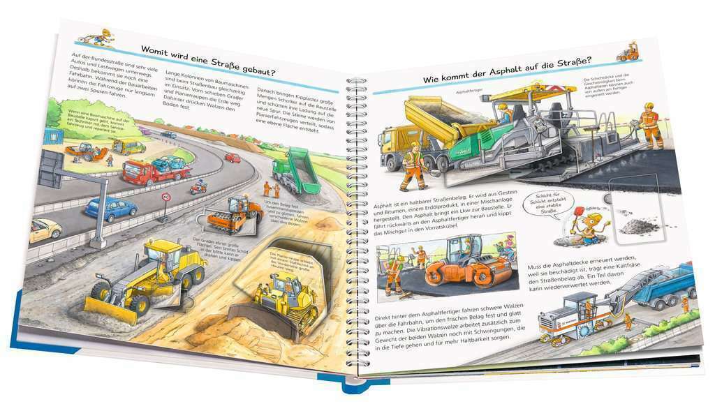 Thumbnail - Wieso? Weshalb? Warum Fahrzeuge Auf Der Baustelle Bd. 7 Ravensburger