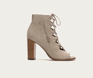 frye peep toe bootie