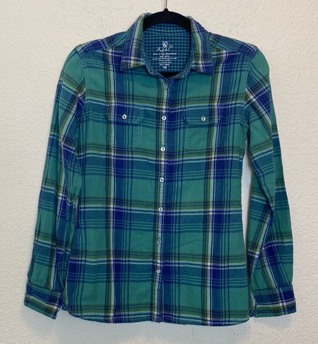 Kuhl Women's XS Plaid Flannel Long 