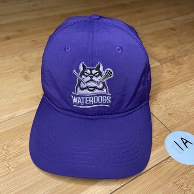 Premier Lacrosse League WATERDOGS PLL Philly Mid Adjustable Dad Hat Purple NICE
