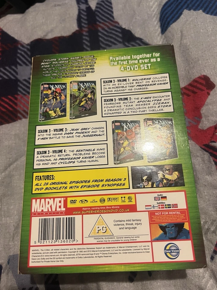 X MEN Animated Series Season 1-5 All 76 Episodes DVD Set - Image 4 of 4