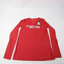 Cincinnati Bearcats Under Armour HeatGear Long Sleeve Shirt Women's Red New