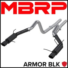 Mbrp Armor Blk 3 Cat-back Exhaust System Fits 2011-2014 Ford Mustang Gt500 5.4l
