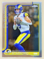 2025 Topps Chrome Matthew Stafford Los Angeles Rams #169 MVP Buyback