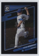 2021 Panini Donruss Optic Black Stars Prizm 111/149 Kyle Hendricks #117 no9